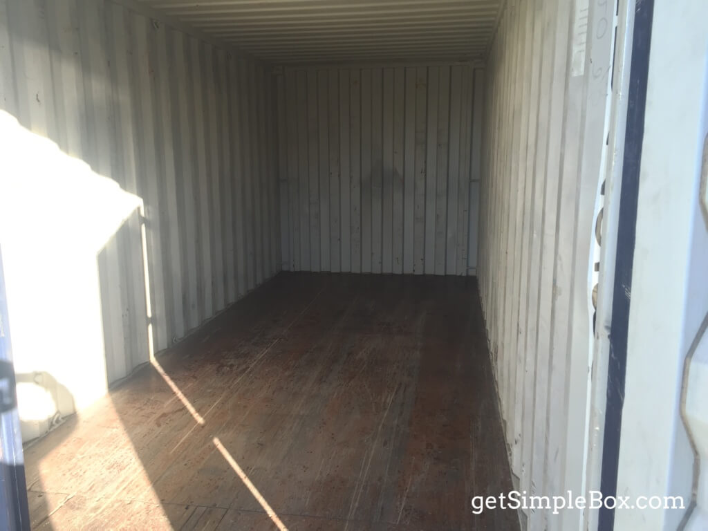 20 foot Shipping Container to Rent or Buy Simple Box Storage