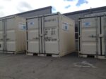 10ft One-Trip shipping container in the Salem storage yard