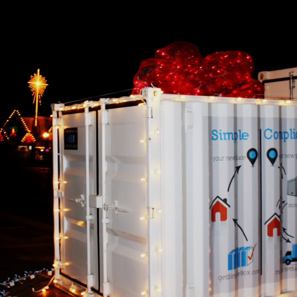 Simple Box Storage at Lynden Lighted Christmas Parade