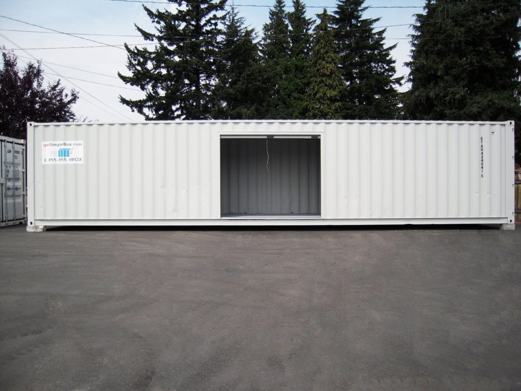 40 Foot Container With Roll Up Door For Sale From