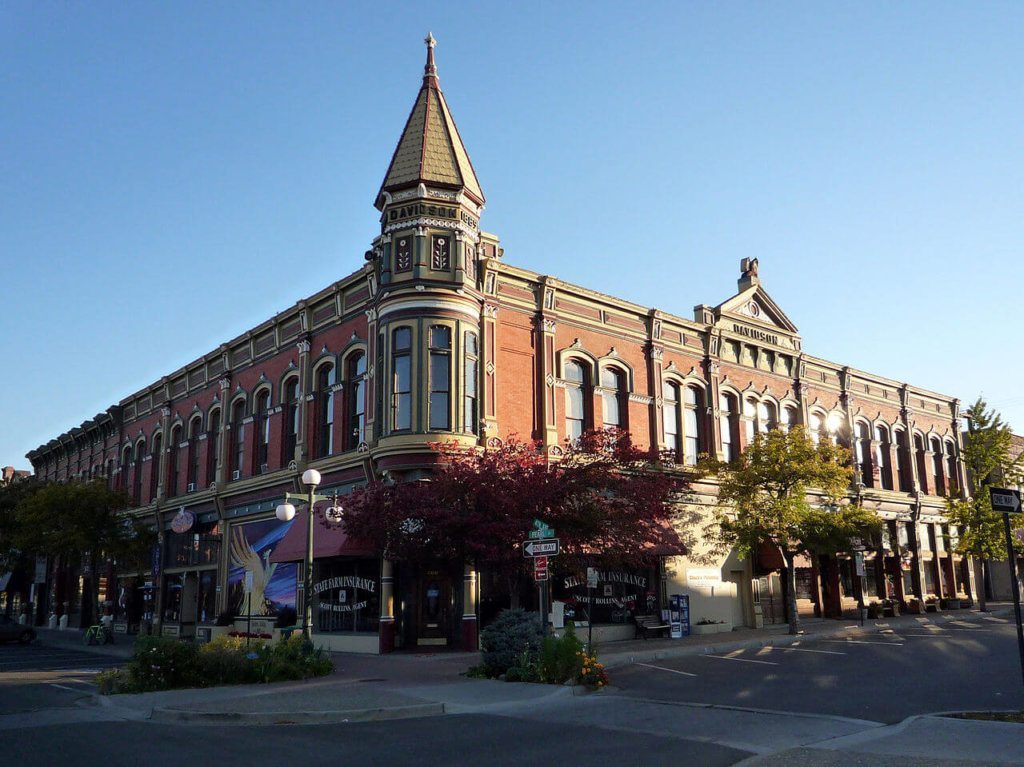 Historic downtown Ellensburg