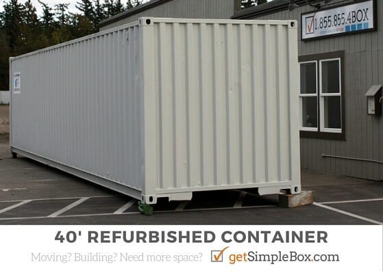 40 Ft Containers For Sale Or Rent Simple Box Storage