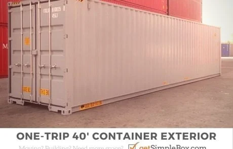 40 foot container dimensions