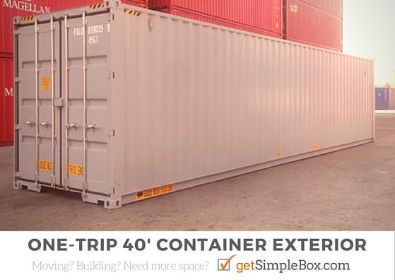 New 40 ft Container