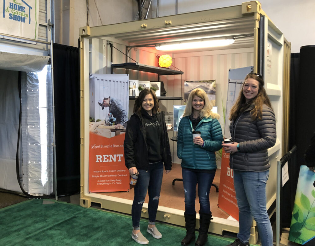 Working the Whatcom County Home & Garden Show