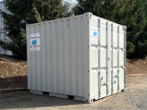 small shipping container