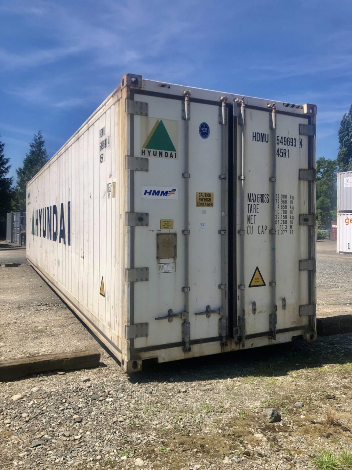40 Working Reefer Insulated Container Refrigerated Container Get