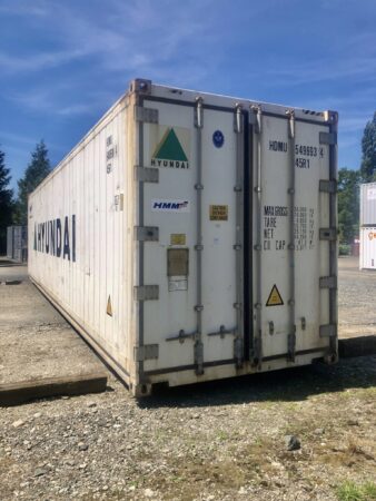 Cargo Doors on 40 foot Reefer Container