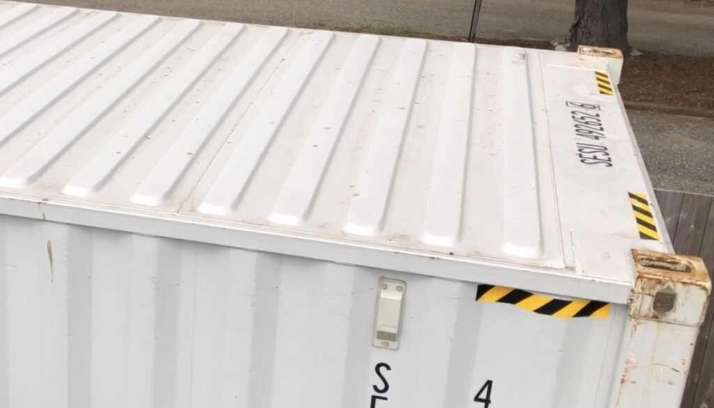 Container Roof Corrugation