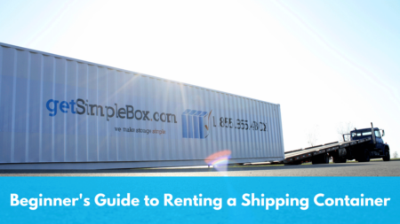 beginners guide to renting a shipping container