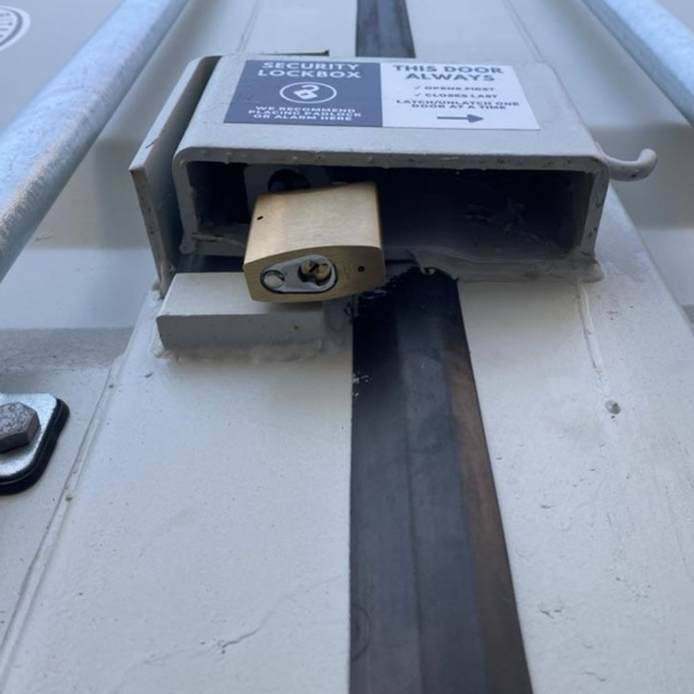 Get Simple Box container inspection for locks