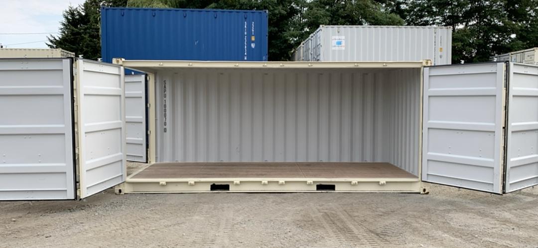 20 foot open side shipping container Get Simple Box