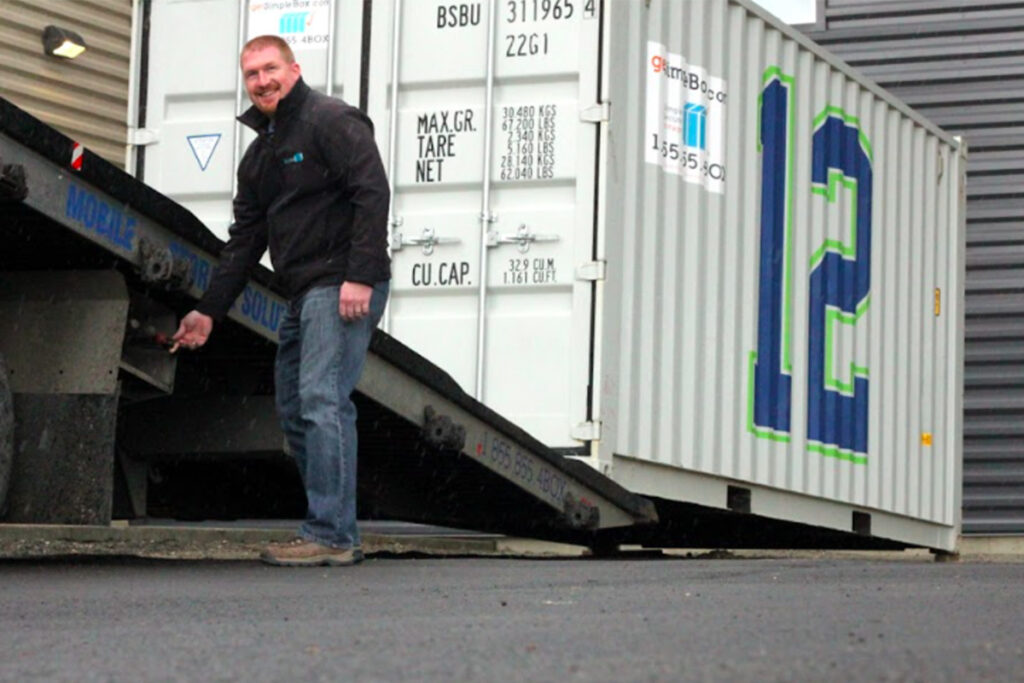 Shipping Container Delivery