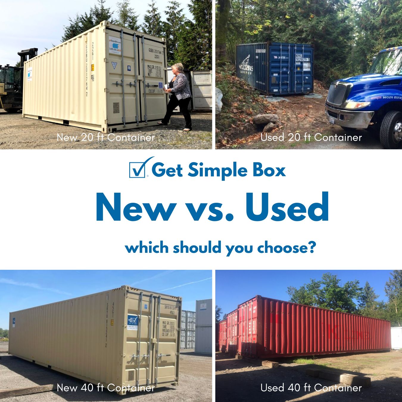 Buying New vs. Used Shipping Container Get Simple Box