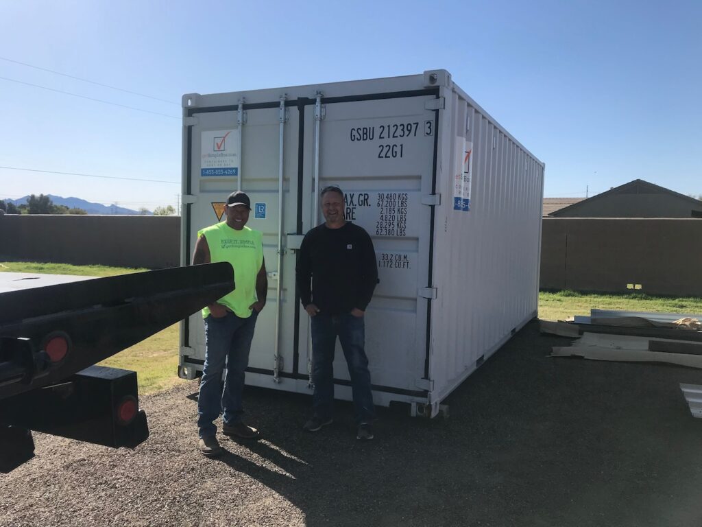 20 ft New Shipping Container from Get Simple Box