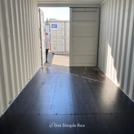 20 ft Storage Container Rental 20 foot Shipping Container for Rent from Get Simple Box