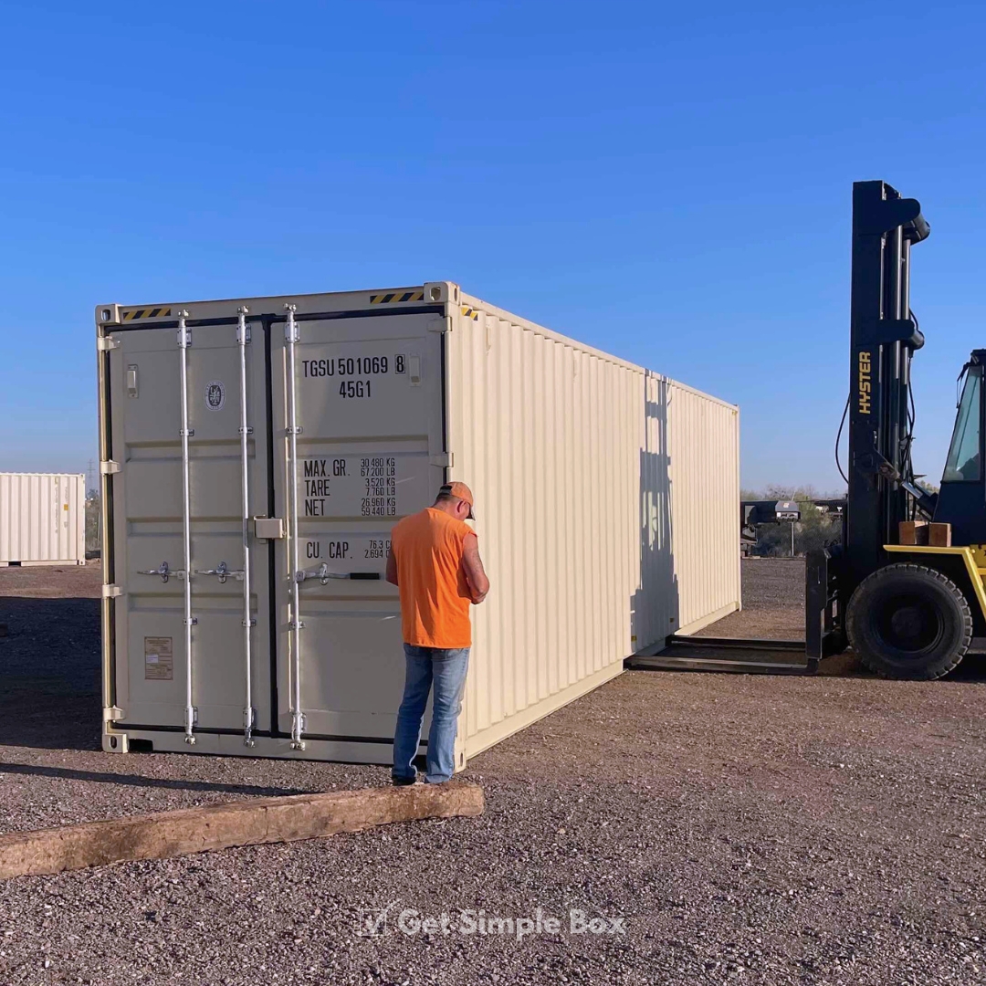 40 ft Storage Container Rental 40 foot Shipping Container for Rent from Get Simple Box of Salem