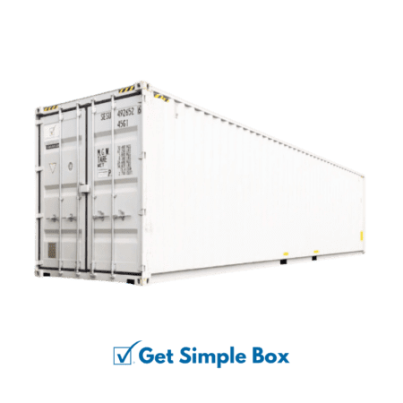 40 foot container Get Simple Box