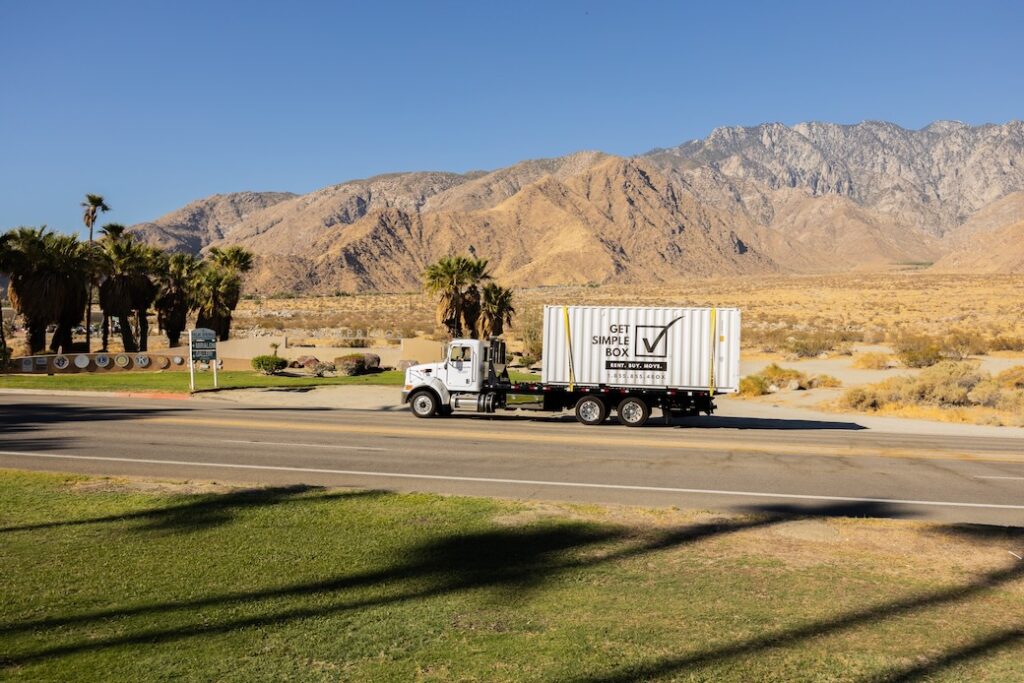 Portable Storage Container Rental and Shipping Containers for Sale Get Simple Box of Palm Springs 1