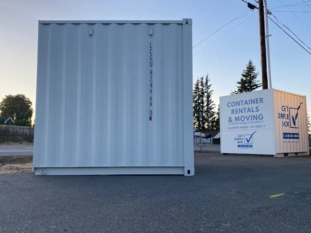 Dimensions of a 10-foot small shipping container