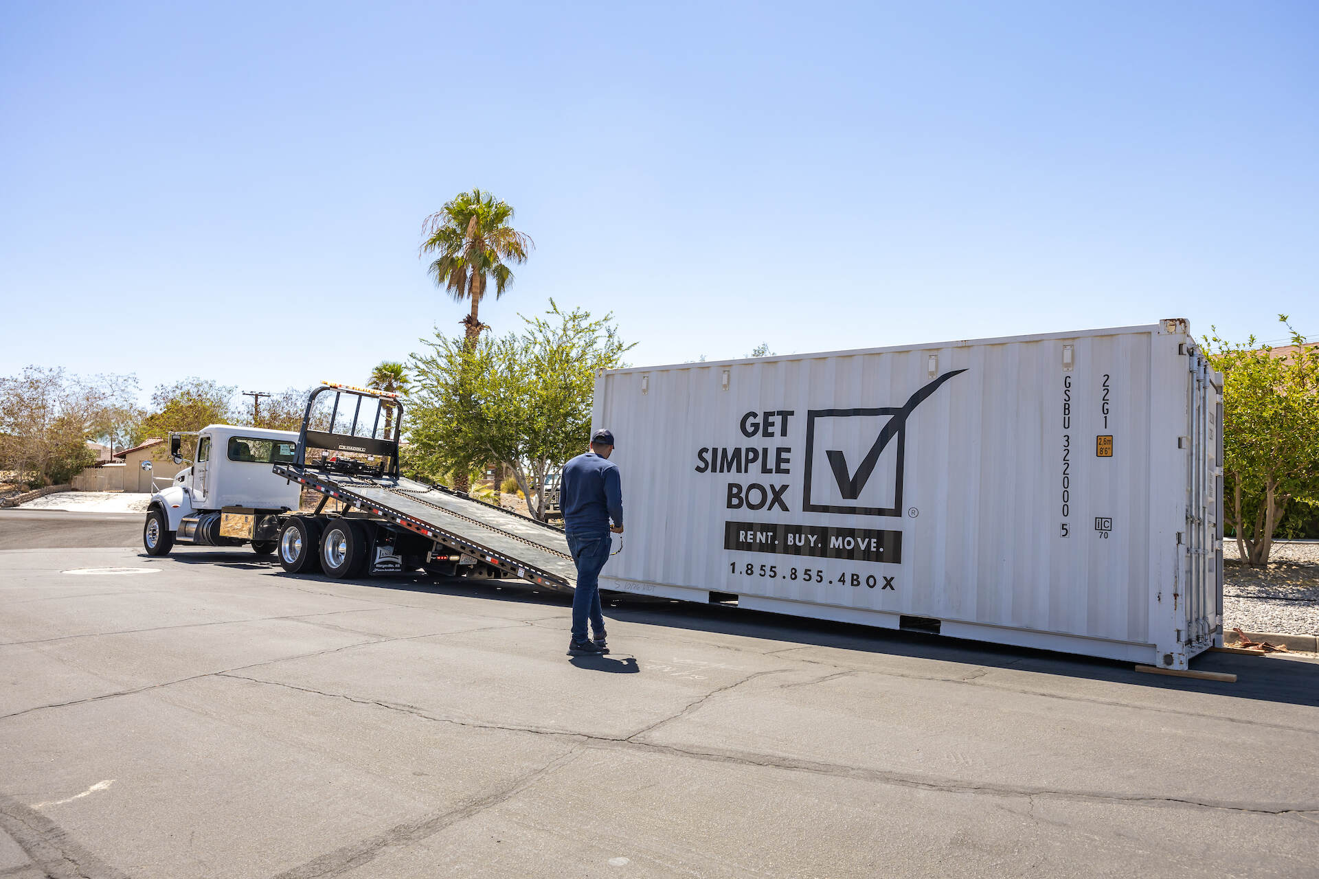 Portable Storage Get Simple Box of Palm Springs, CA offers Shipping Containers for Sale Storage Container Rental and Moving Containers