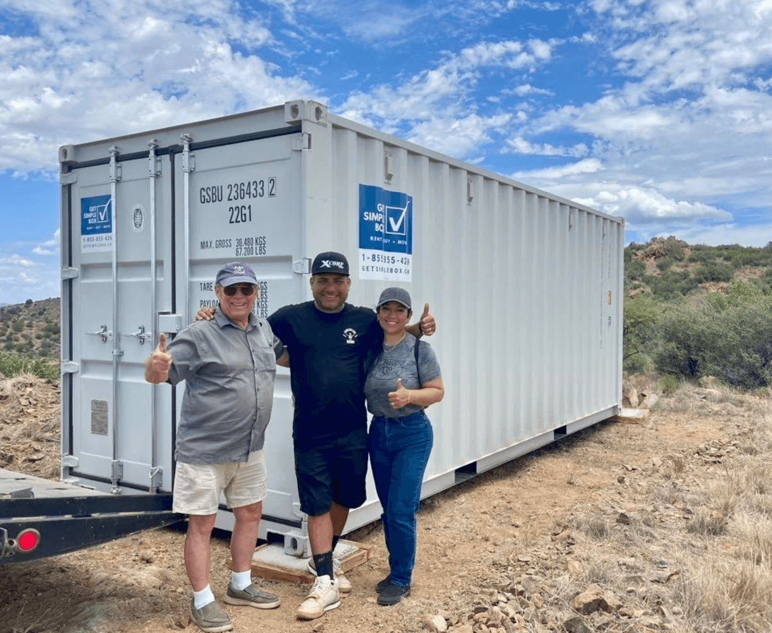 Moving Containers - Moving with a 20 foot shipping container and client experience
