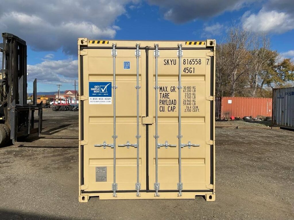 40 Foot Standard Container Double Doors