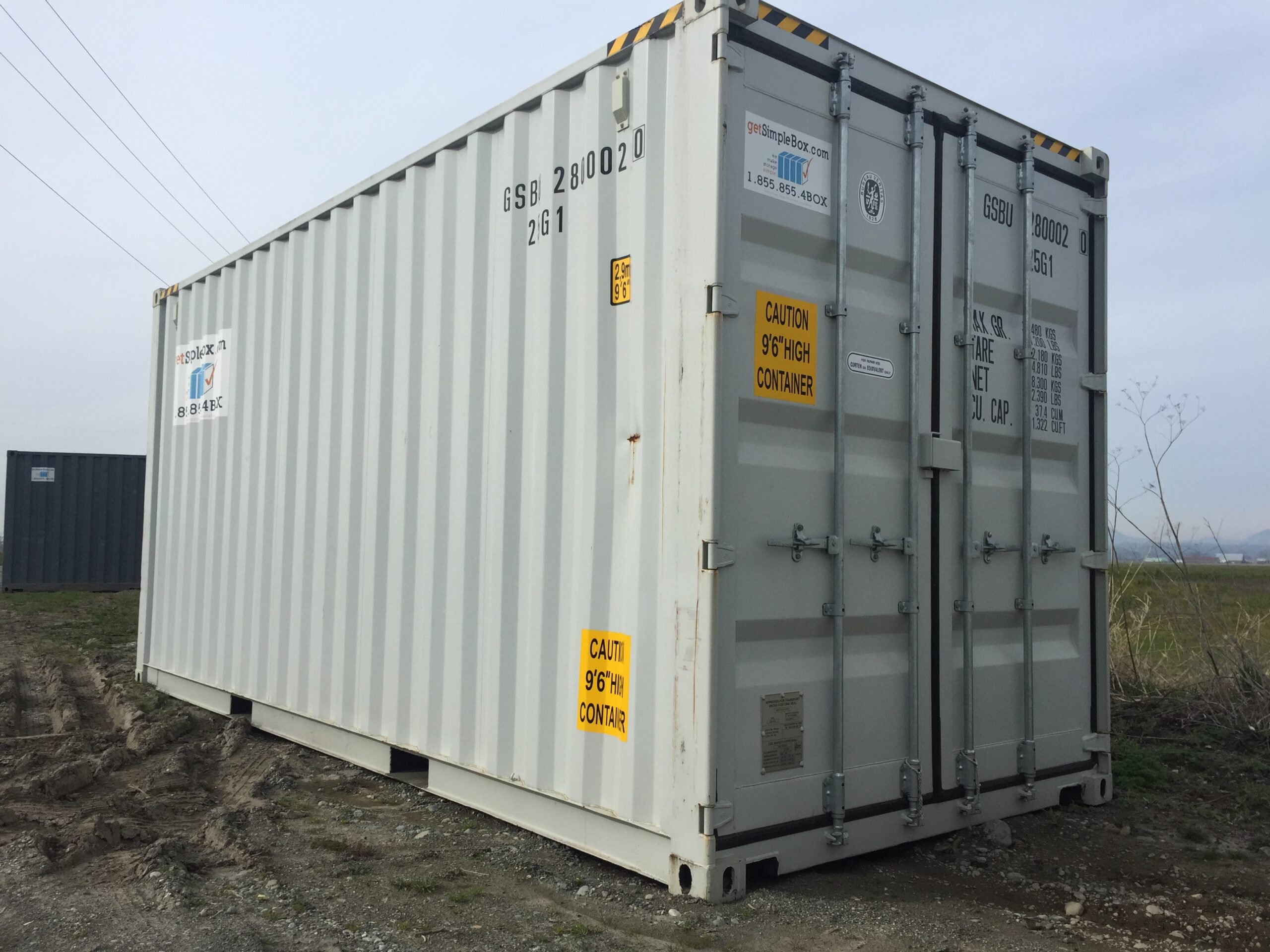 20 Ft High Cube Container