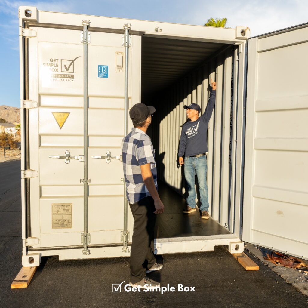 Portable Storage Container Rental. Rent a Container from Get Simple Box Phoenix