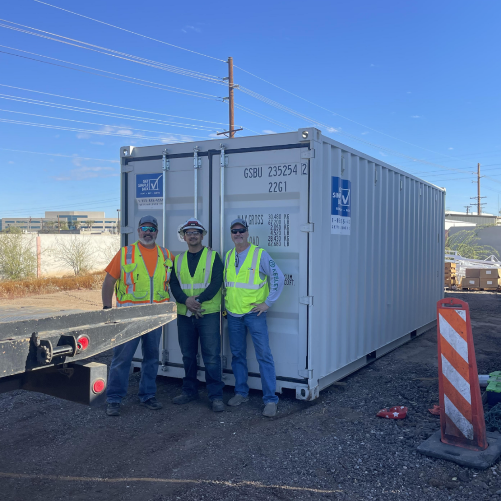 Portable Storage Get Simple Box of Phoenix, AZ offers Shipping Containers for Sale Storage Container Rental and Moving Containers.