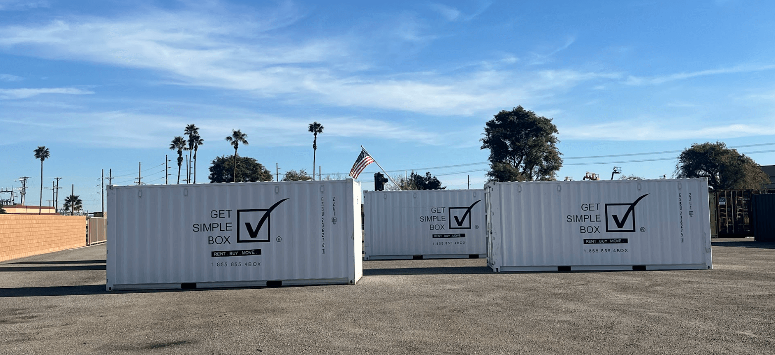 Moving containers sizes in a Get Simple Box yard