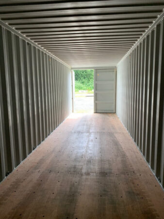 40 Ft Double Door get simple box shipping containers