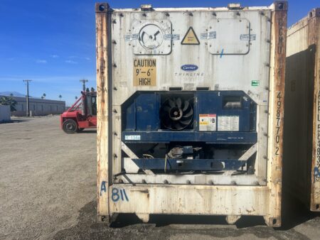 40 ft non working refrigerated container at Get Simple Box yard