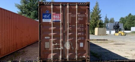 40ft High Cube Used Container on Site