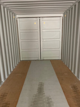 Closed 40 Ft Double Door Shipping Container By Get Simple Box