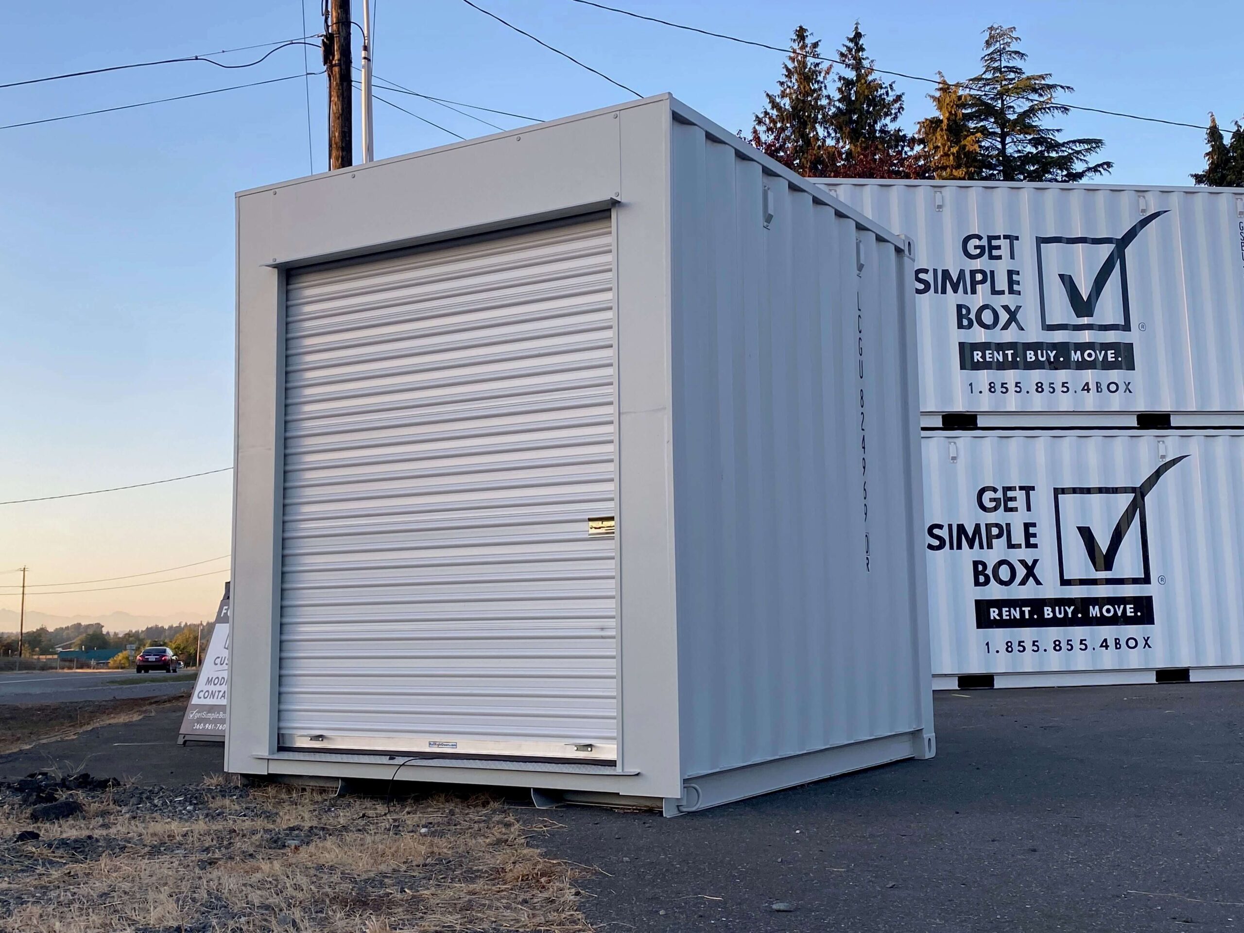 10 foot shipping container.