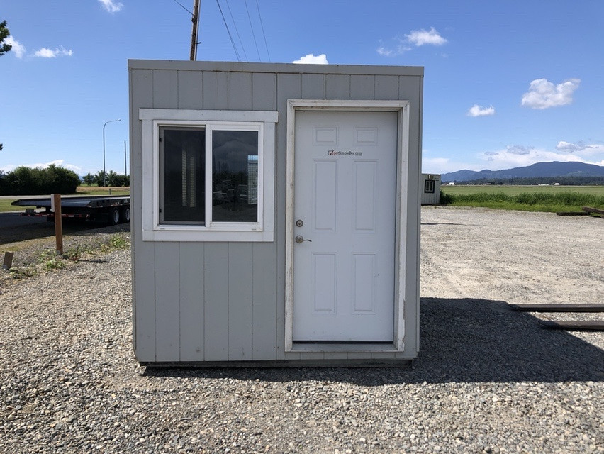 10 ft guard shack office container