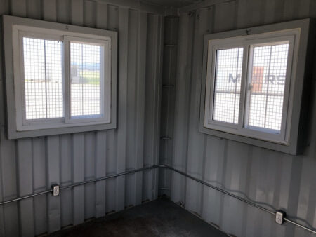 10 ft office container guard shack shipping container