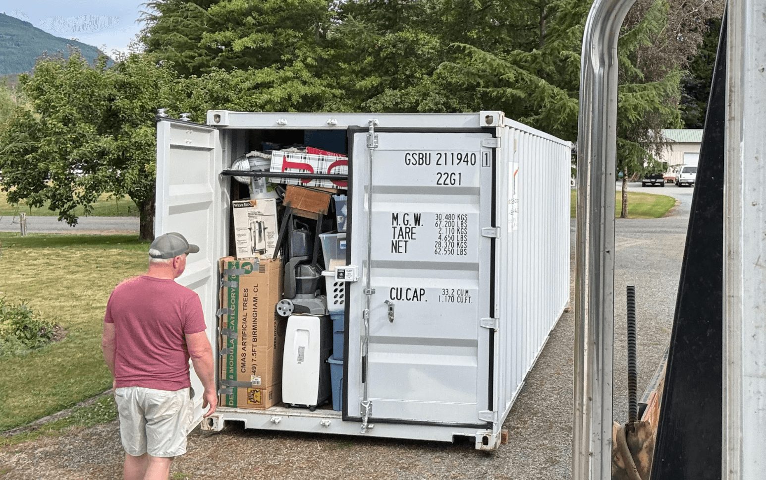 20 Ft Shipping container used for container moving