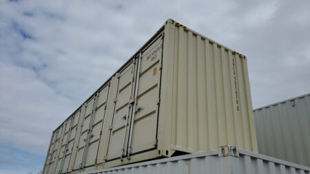 40ft Open Side Containers available for sale and rent with Get Simple Box