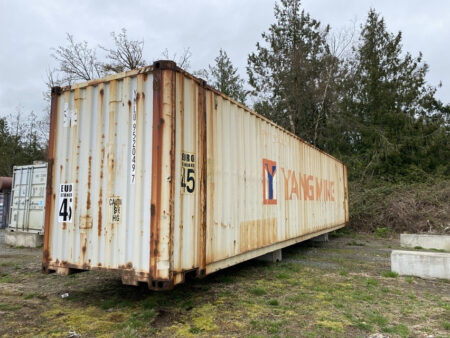 45ft HC used container