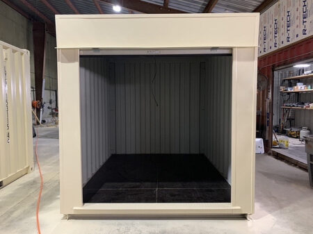 Get Simple Box 10 ft Container with Roll Up Door Ready for Immediate Rent or Sale