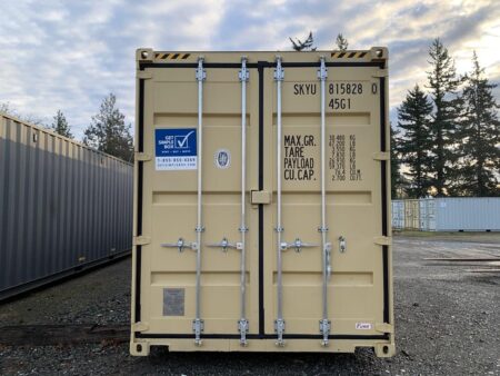 Tan 40ft High Cube Shipping Container