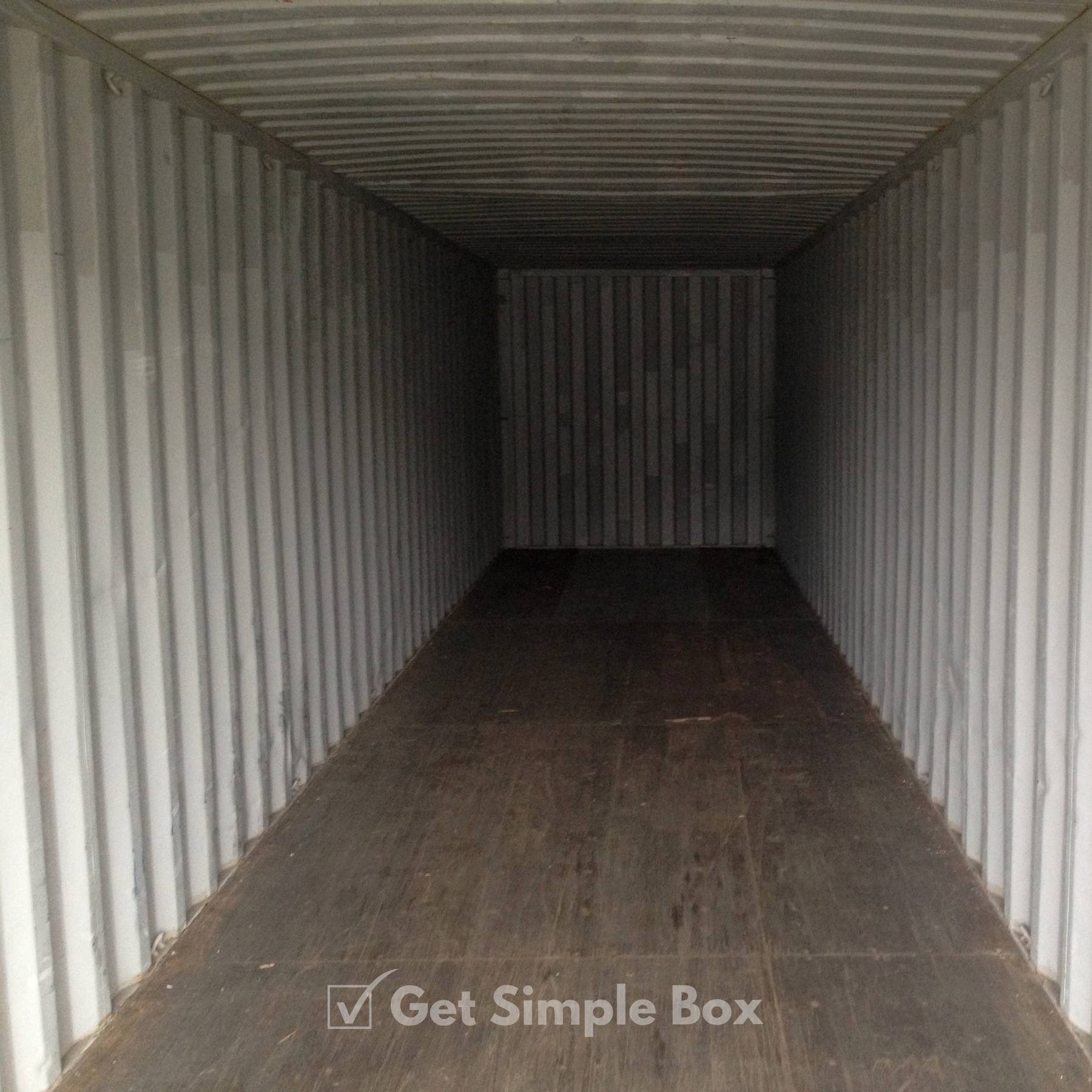 Understanding Shipping Container Grades and Conditions Cargo Worthy 40 ft Shipping Container Interior