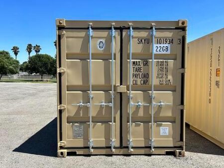 10 Foot Container Rental in Palm Springs Front Exterior