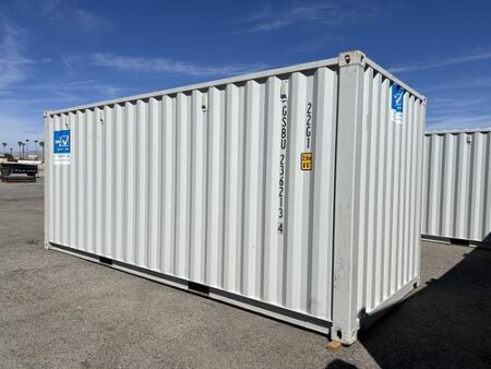 20 Foot Shipping Container Rental in Palm Springs Exterior View