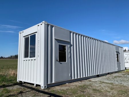 40ft Container Office Box windows and door