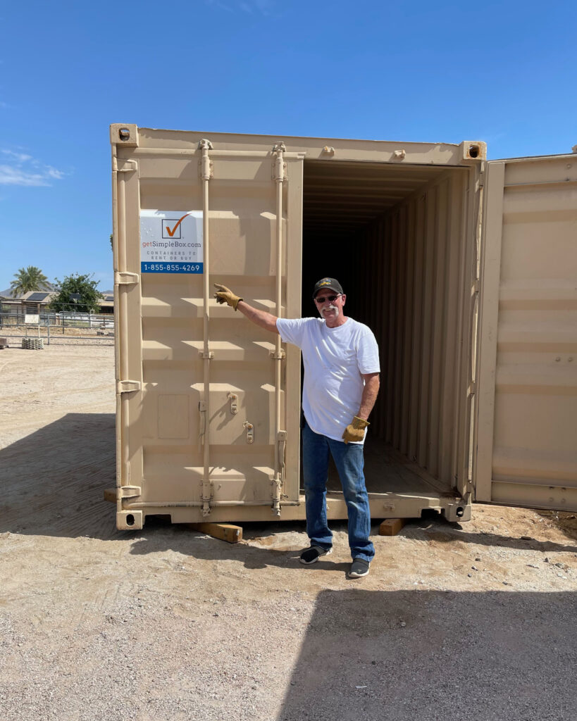 Schedule your delivery with Get Simple Box Storage Containers in Burlington