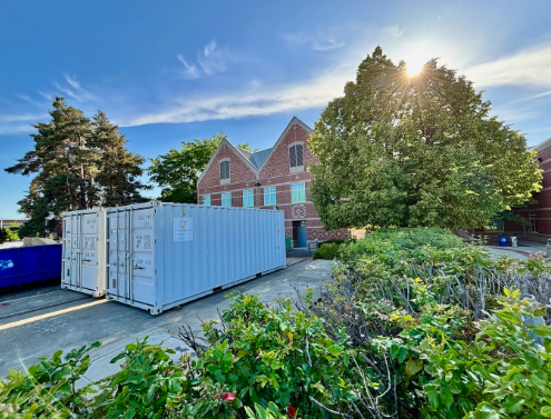 The expert delivery team at Get Simple Box specializes in the placement of shipping containers