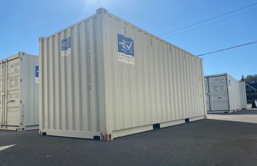 Container rental fleet at Get Simple Box